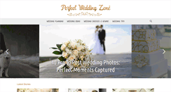 Desktop Screenshot of perfectweddingzone.com